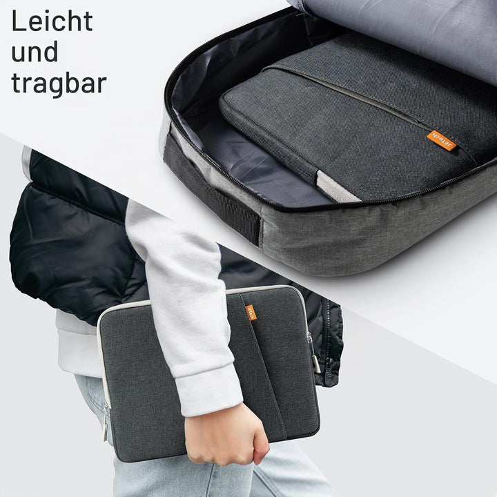 JETech Laptoptasche Hülle für 13,3 Zoll MacBook Air/Pro, 14 Zoll MacBook Pro 2021 M1, 13-13,6 Zoll N