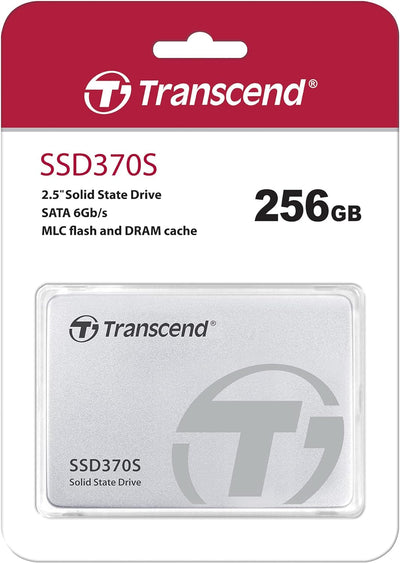 Transcend Highspeed 256 GB interne 2.5” SSD (≠HDD) SATA III 6Gb/s, robust und schnell, für Aufrüstun