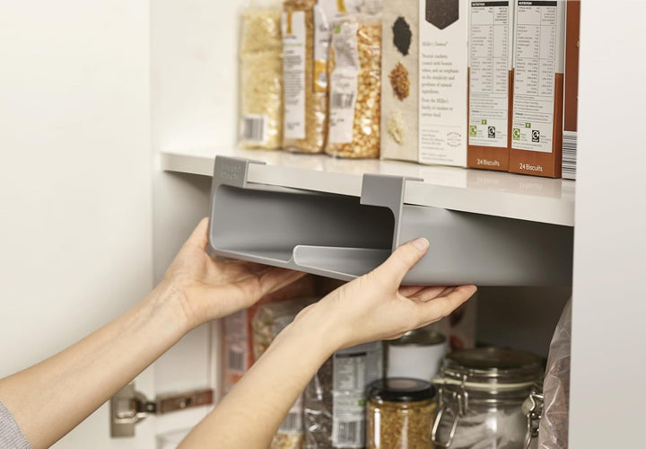 Joseph Joseph CupboardStore Unter Regal Aufbewahrungsfolie, Folie und Tasche Veranstalter, platzspar