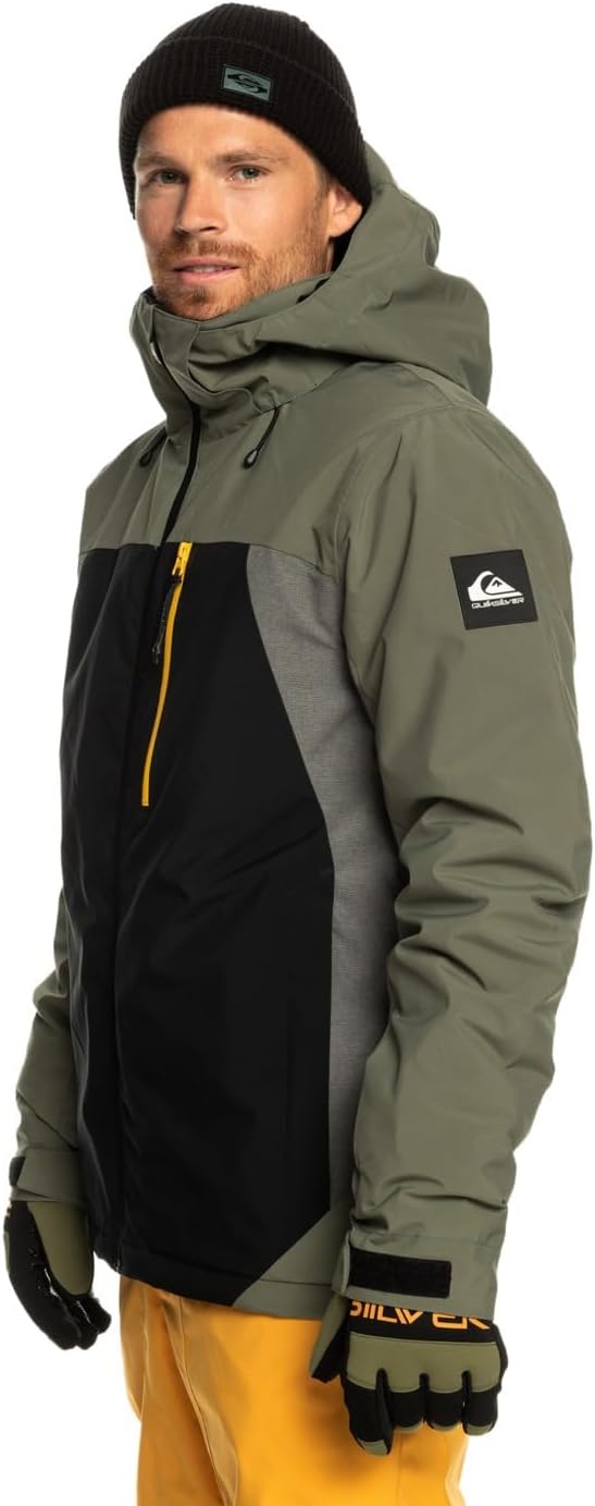 Quiksilver Herren Mission Plus Jk Windjacke (1er Pack) S True Black, S True Black