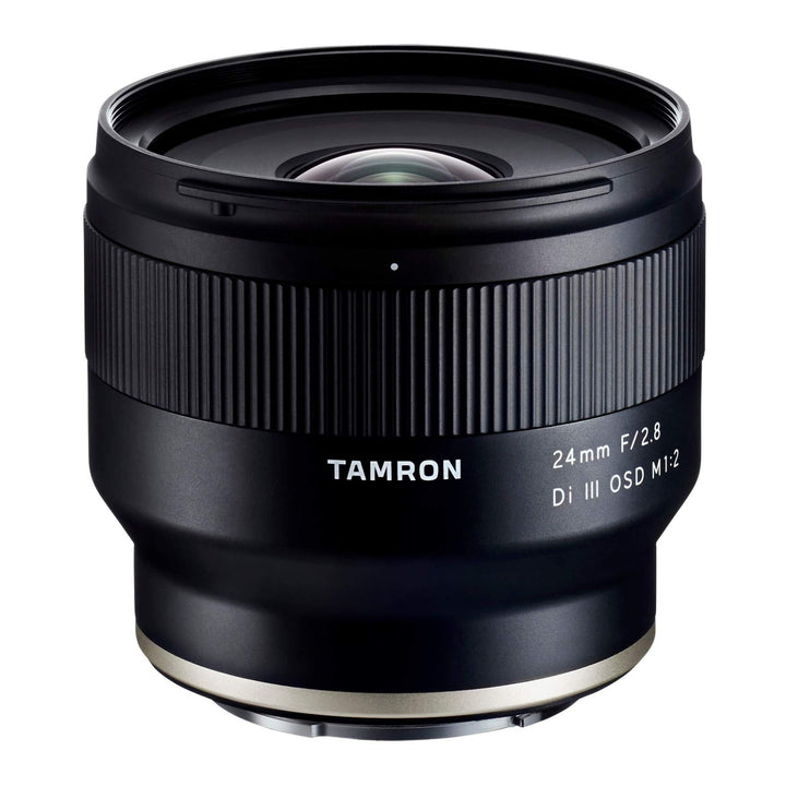 Tamron 24mm F/2.8 Di III OSD M1:2 Objektiv für Sony Full Frame/APS-C E-Mount spiegellose Kamera schw
