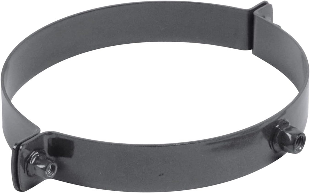 raik Ofenrohr/Rauchrohr Rohrschelle Wandbefestigung Durchmesser 150 mm Emaille Grau ESH116-150-gg, G