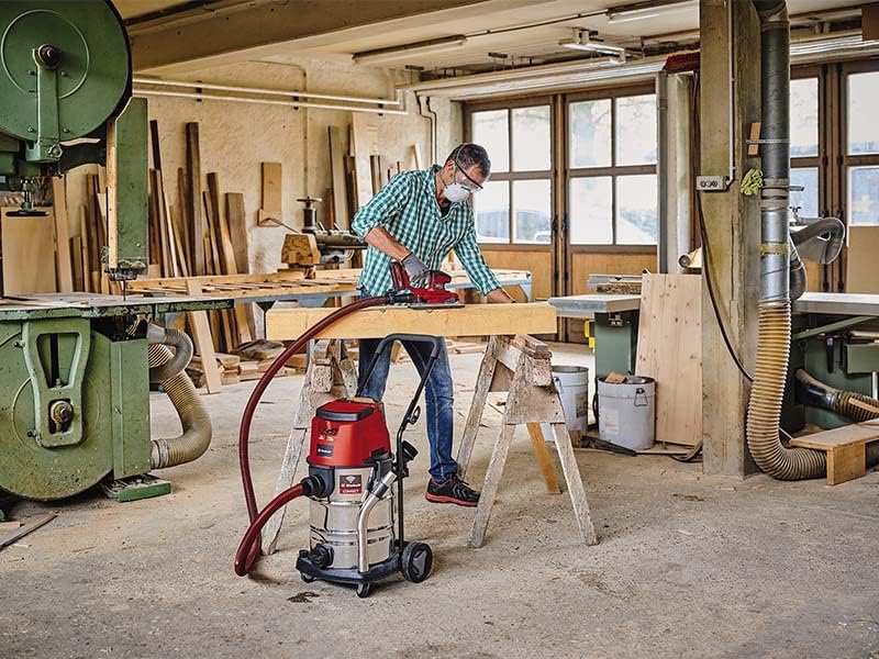 Einhell Professional Akku-Nass-Trockensauger TP-VC 36/30 S Auto Power X-Change (18V, Auto-Start Konn