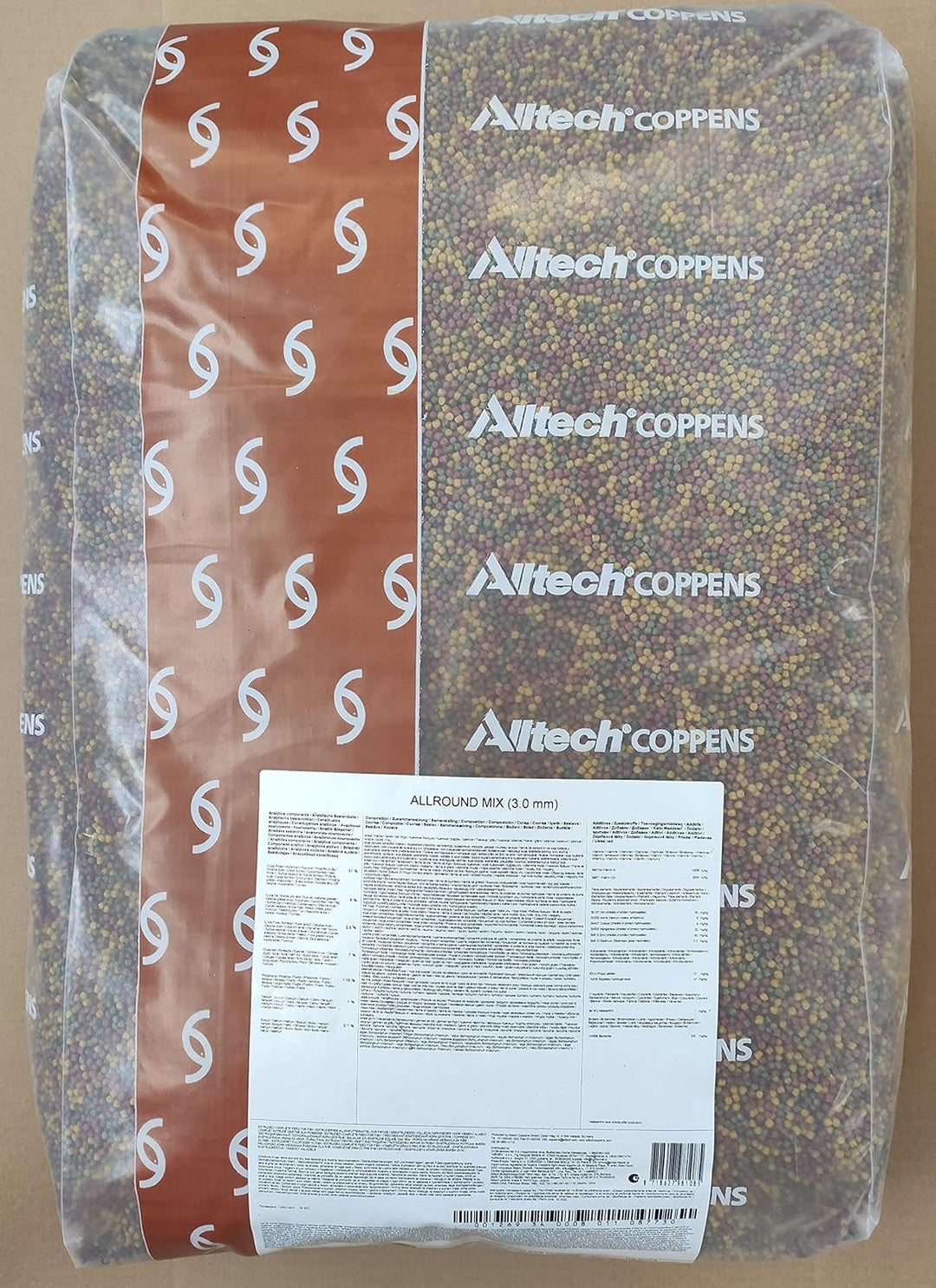 15 kg Premium Koifutter Mix 3,0 mm - schwimmend - Koipellets