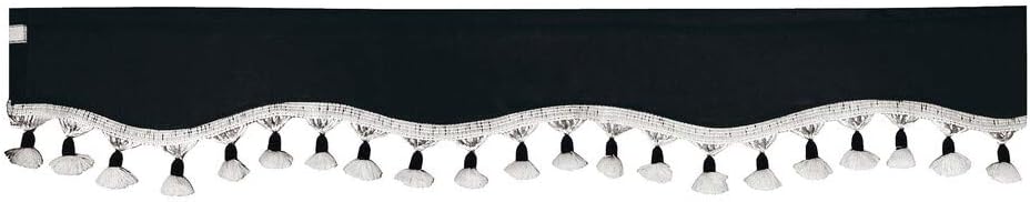 Sindy Sonnenblende schwarz Mikrofaser LKW