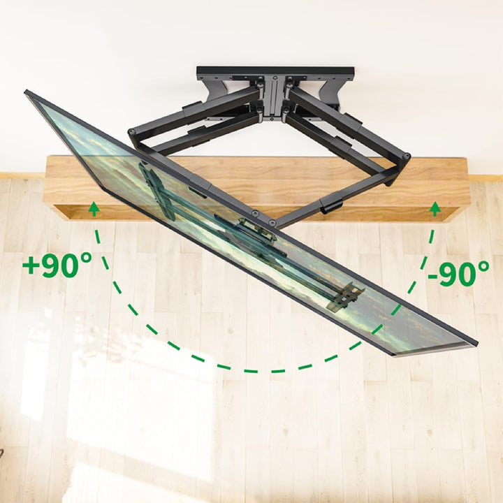 XTRARM TiTon Double 100 cm, TV-Wandhalterung, schwenkbar, neigbar 80kg, VESA max.600x400 100 cm / 80