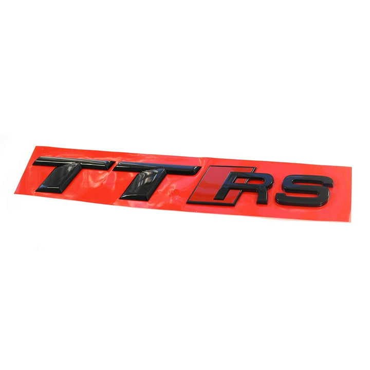 Audi 8S0853740AT94 Schriftzug TTRS Tuning Emblem Exclusive Black Edition Logo, schwarz