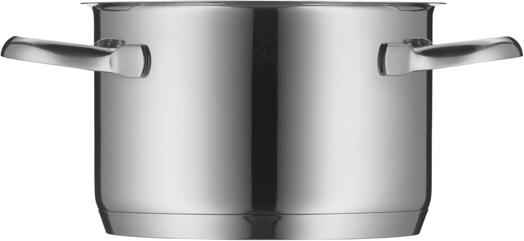 WMF Provence Plus Topfset Induktion 4-teilig, Kochtopf Set mit Glasdeckel, Cromargan Edelstahl polie