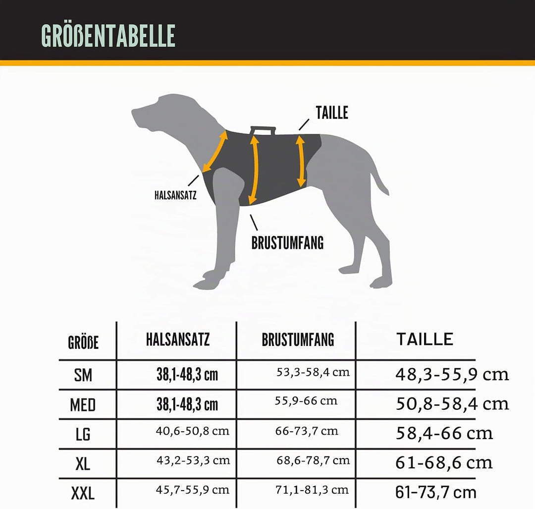 Browning Pet Dog Hundeweste aus Neopren, 5 mm Griff, gross, Realtree MAX-5 (5 mm), Grösse L Orange/A