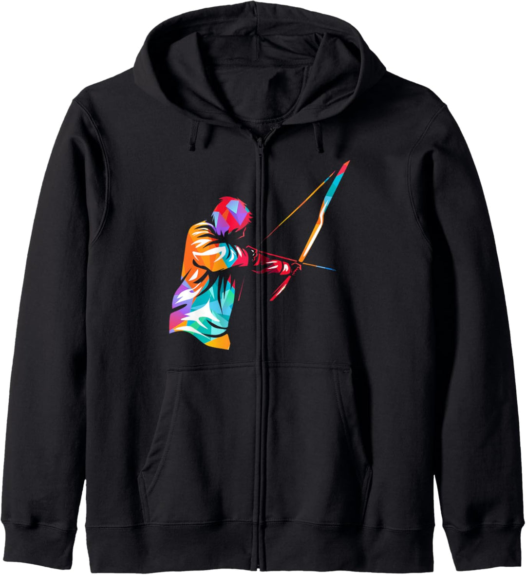 Bogenschiessen Bogensport Zielscheibe Kapuzenjacke