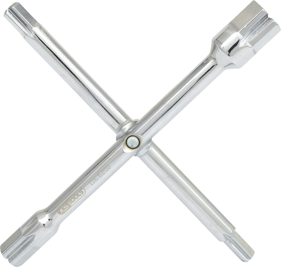 KS Tools 116.6200 Sanitär-Kreuzschlüssel, 10 Funktionen