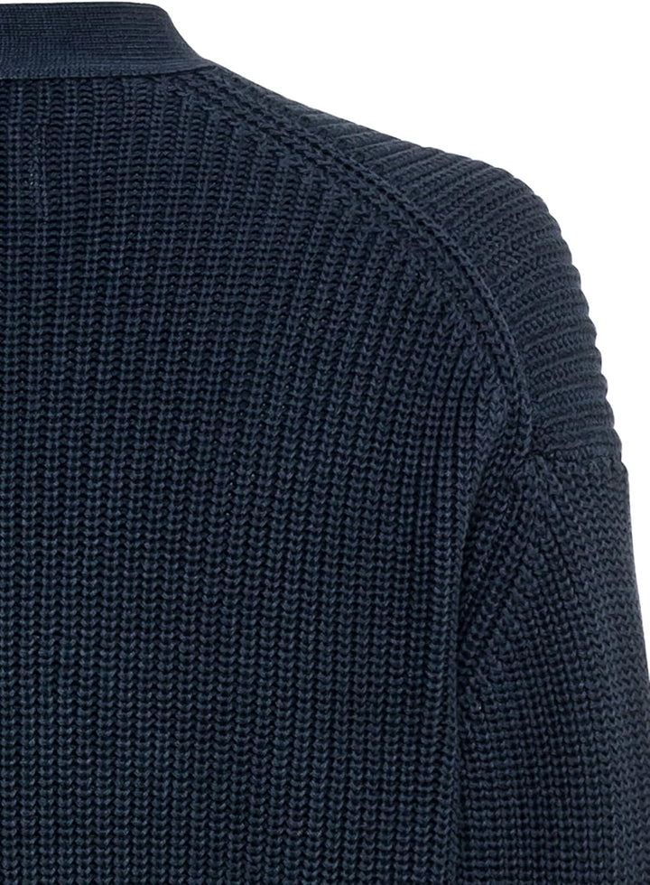 camel active Damen Boxy Cardigan in Strickqualität S Blau, S Blau