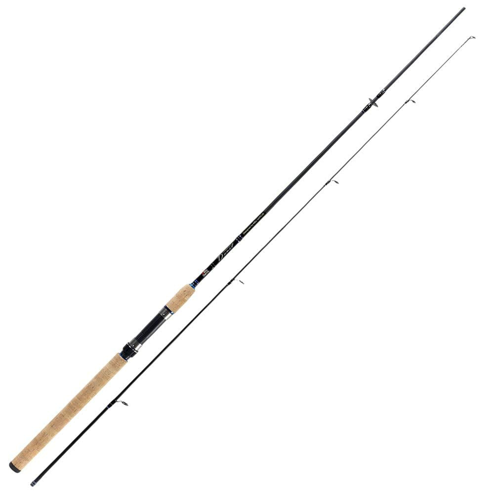 Abu Garcia Devil Spinnrute – klassisch leichte Carbon-Spinnrute mit Korkgriff – Süss- und Salzwasser