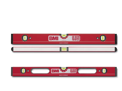 BMI 698100 Wasserwaage Robust, Länge 100 cm, pulverbeschichtet