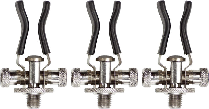 Zite Fishing Rutenhalter Set - 3 Stück Verstellbare Rutenauflagen - Aluminium Butt Grips Karpfen-Ang