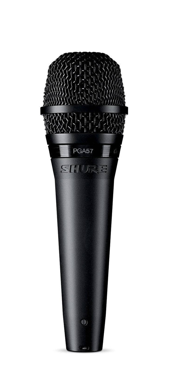Shure PGA57 Dynamisches Instrumentenmikrofon mit Nierencharakteristik, inkl. XLR-Kabel Schwarz PGA57
