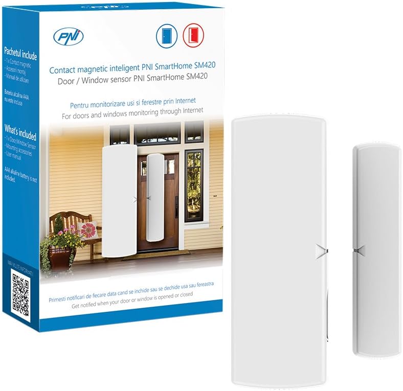 Wireless Smart magnetische Fenster/Tür Sensor PNI SmartHome SM420 mit Internetüberwachung