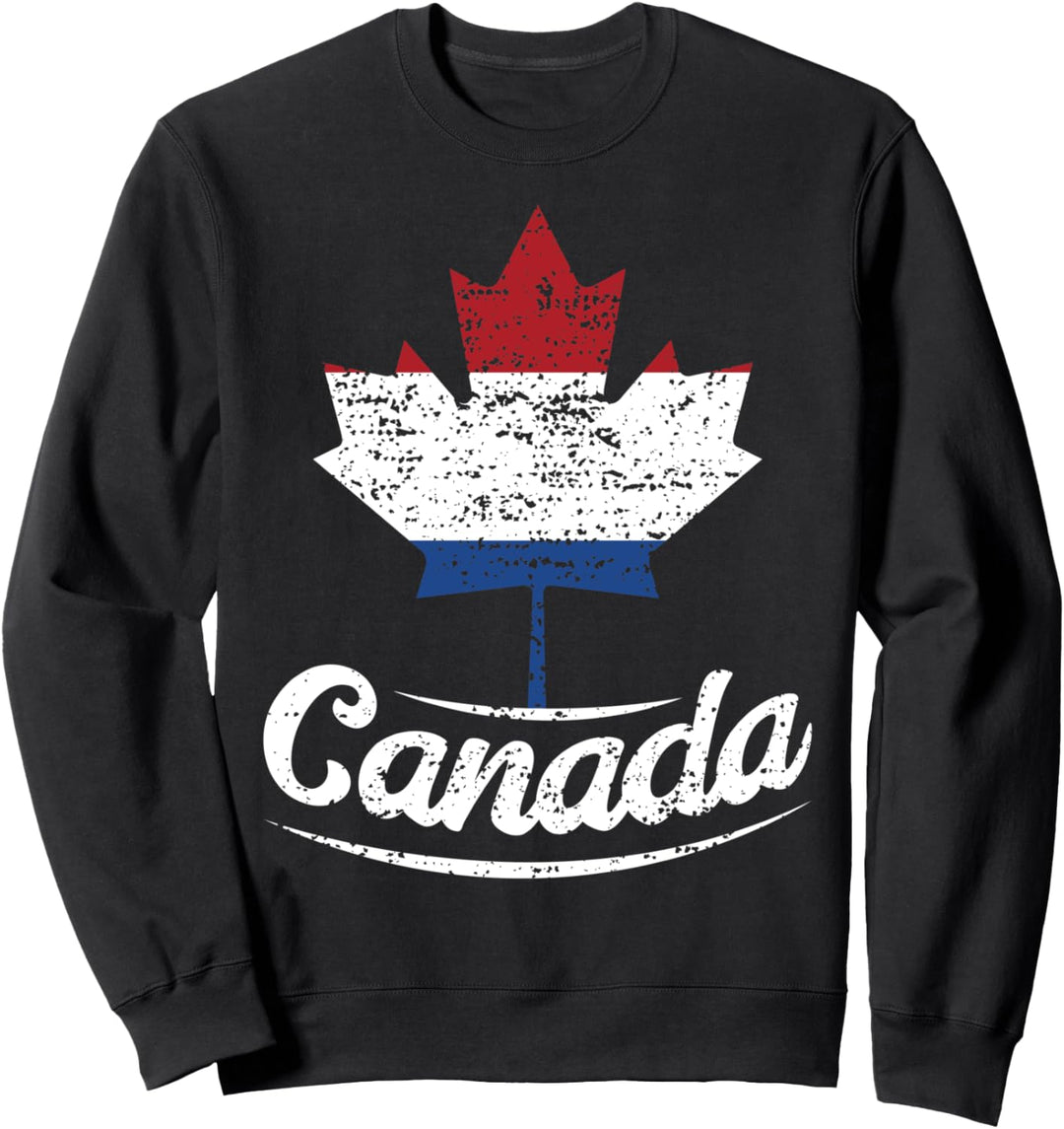 Niederlande Wurzeln Canda Holland Niederländische Flagge Sweatshirt