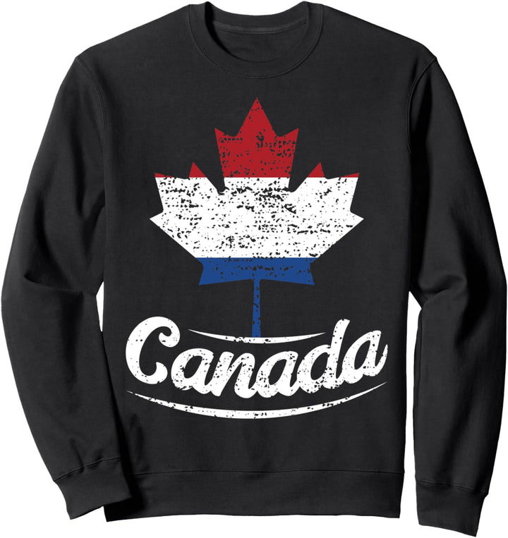 Niederlande Wurzeln Canda Holland Niederländische Flagge Sweatshirt