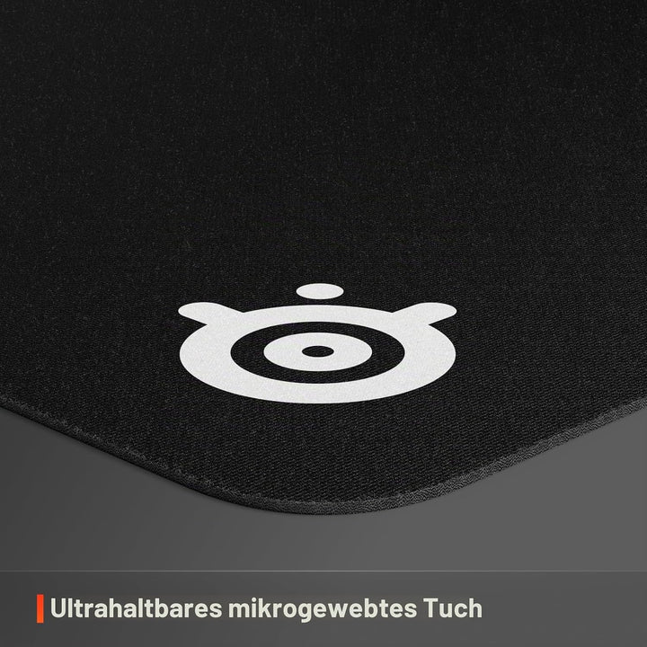 SteelSeries QcK Gaming-Mauspad, XXL-Stoff, Peak-Tracking und Stabilität, Esport-Mauspad, rutschfest,
