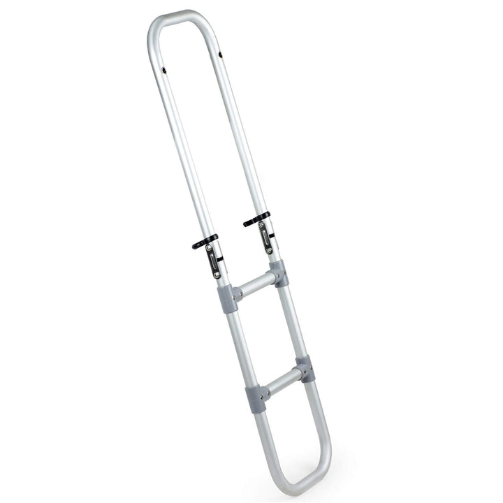 Badeleiter Aluminium für Schlauchboot klappbar 2 Stufen 240x900cm 3 Stufen, 3 Stufen