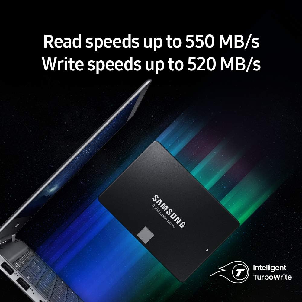 Samsung SSD 860 EVO 2TB 2,5" SATA III interne SSD (MZ-76E2T0B/AM) 2TB SSD, 2TB SSD
