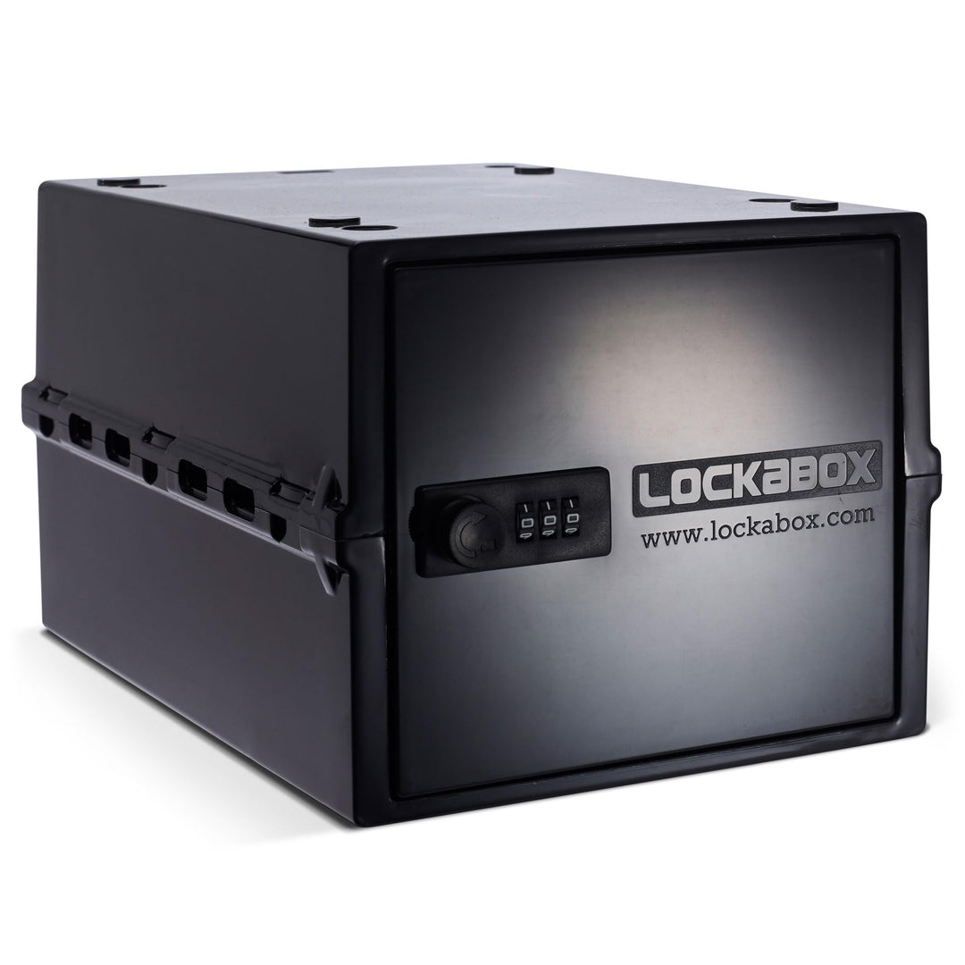 Lockabox One™ | Kompakte Abschliessbare Box aus Polycarbonat mit Zahlenschloss für mehr Sicherheit z
