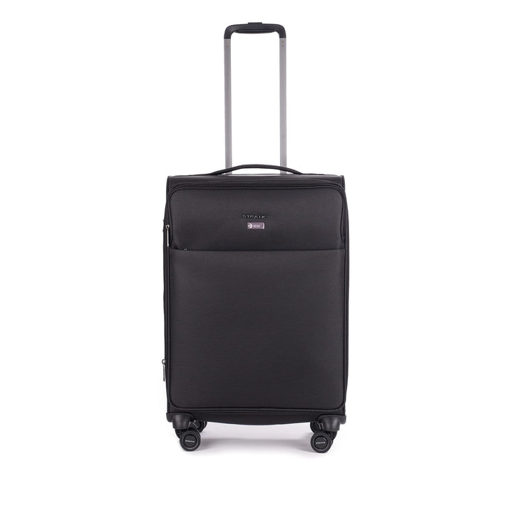 Stratic Light + Koffer Weichschale Reisekoffer Trolley Rollkoffer mittelgross, TSA Kofferschloss, 4