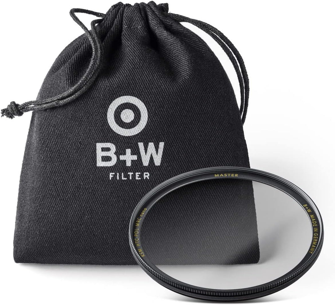 B+W Zirkularer Polarisationsfilter Käsemann High Transmission MRC Nano Master 46mm (16x vergütet, Sl