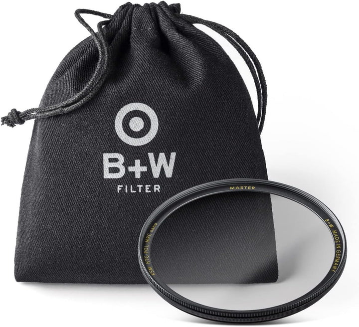 B+W Zirkularer Polarisationsfilter Käsemann High Transmission MRC Nano Master 46mm (16x vergütet, Sl