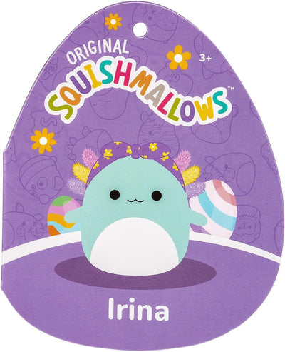 Squishmallows SQER00859 - Irina das Axolotl 19 cm, offizielles Jazwares Plüsch, superweiches Kuschel