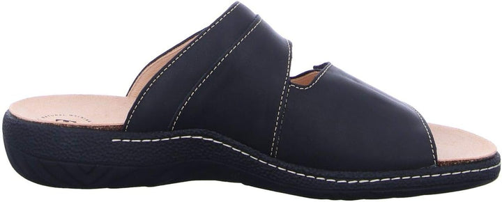 Think! Herren Change Nachhaltige, Wechselfussbett Pantolette 45 EU 0000 Schwarz Kombi, 45 EU 0000 Sc