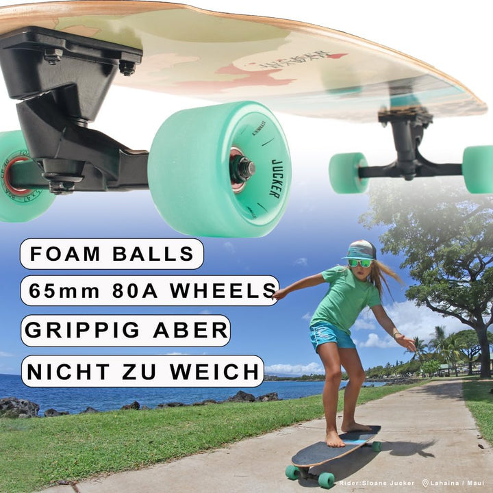 JUCKER HAWAII Surf Skateboards // Skatesurfer // Surfskate // Bestes Surf-Training // Superbeweglich