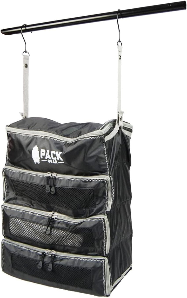 Pack Gear Koffer-Organizer zum Aufhängen, Reiseutensilien, Faltbare Packwürfel, gross oder Handgepäc