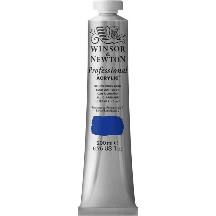 Winsor &amp; Newton 2337664 Professional Acrylfarbe in Künstlerqualität, hohe Farbbrillanz &amp; Deckkraft,