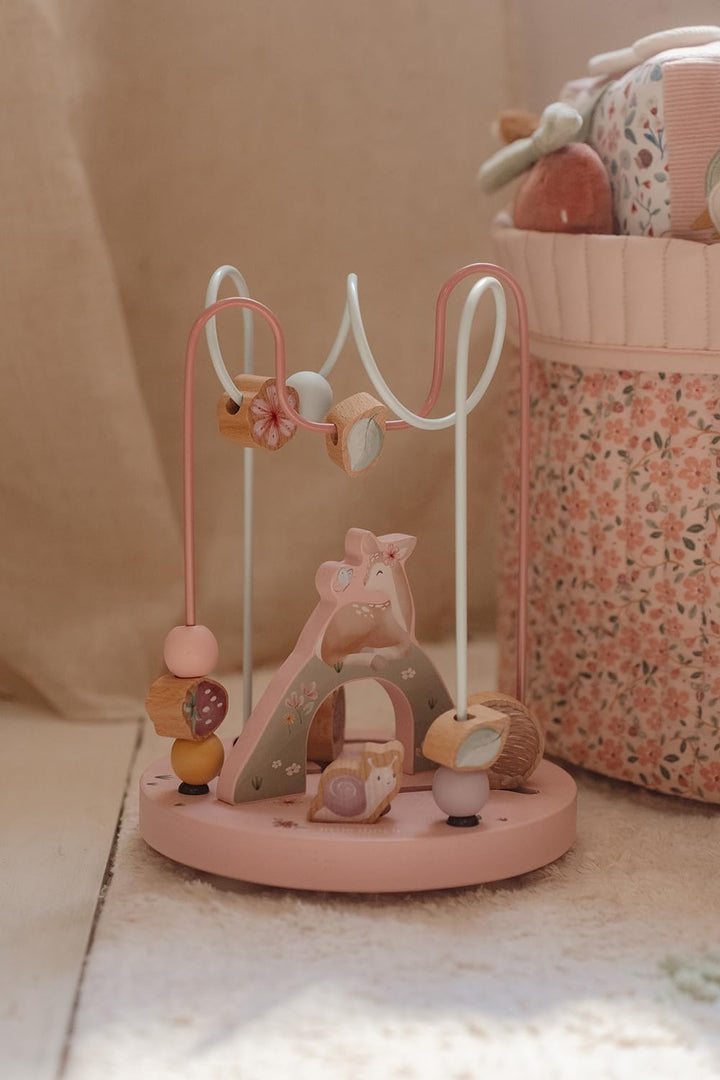 Little Dutch 7348 FSC Holz Aktivitätsspirale Motorikschleife - Fairy Garden
