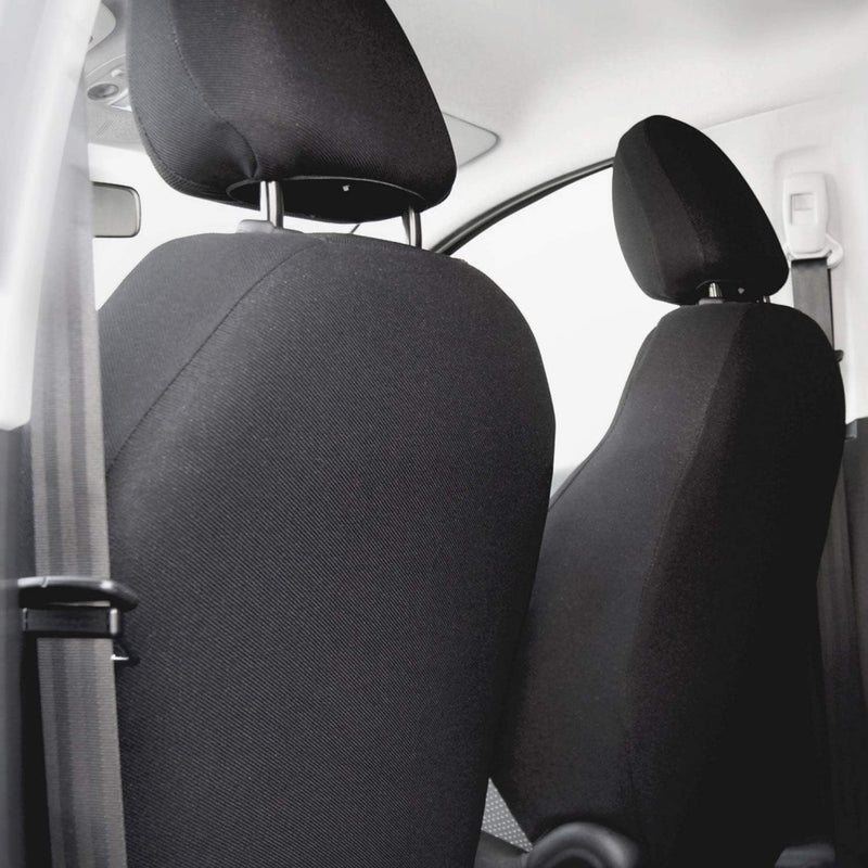 Saferide | Mass Autositzbezüge Grau PKW Komplettset 5-Sitze Sitzbezüge Sitzbezug Schonbezug Schonbez