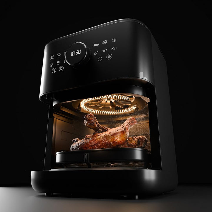 ZWILLING Air Fryer Pro 6 L, Heissluftfritteuse, 12 Programme, Infrarot-Heizung, Wasser-Sprühfunktion