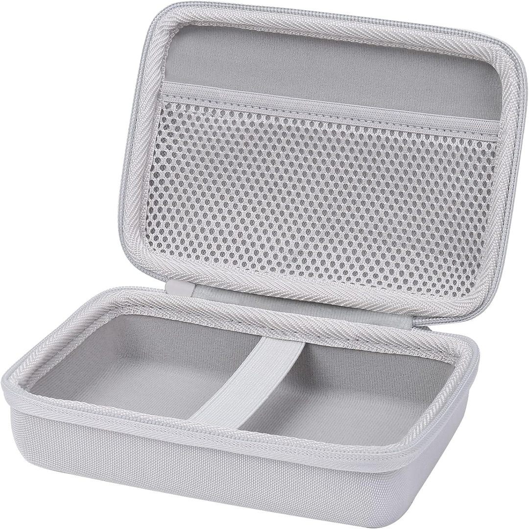 co2CREA Hart Tasche für Canon SELPHY Square QX10 /QX20 Fotodrucker Case Etui Tragetasche Weiss, Weis