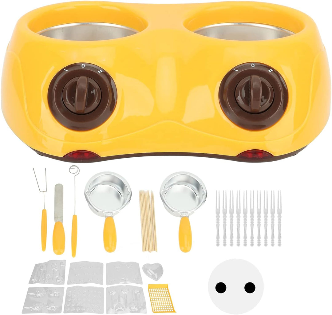 Zerodis Schokoladen-Schmelztopf, Einfacher Tragbarer, Schneller Elektrischer Schokoladen-Fondue-Topf
