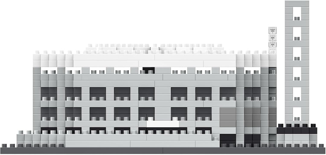 FOCO Offizielles Lizenzprodukt Eintracht Frankfurt Deutsche Bank Park Waldstadion BRXLZ-Steine 3D-Mi