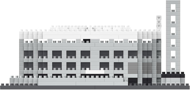 FOCO Offizielles Lizenzprodukt Eintracht Frankfurt Deutsche Bank Park Waldstadion BRXLZ-Steine 3D-Mi