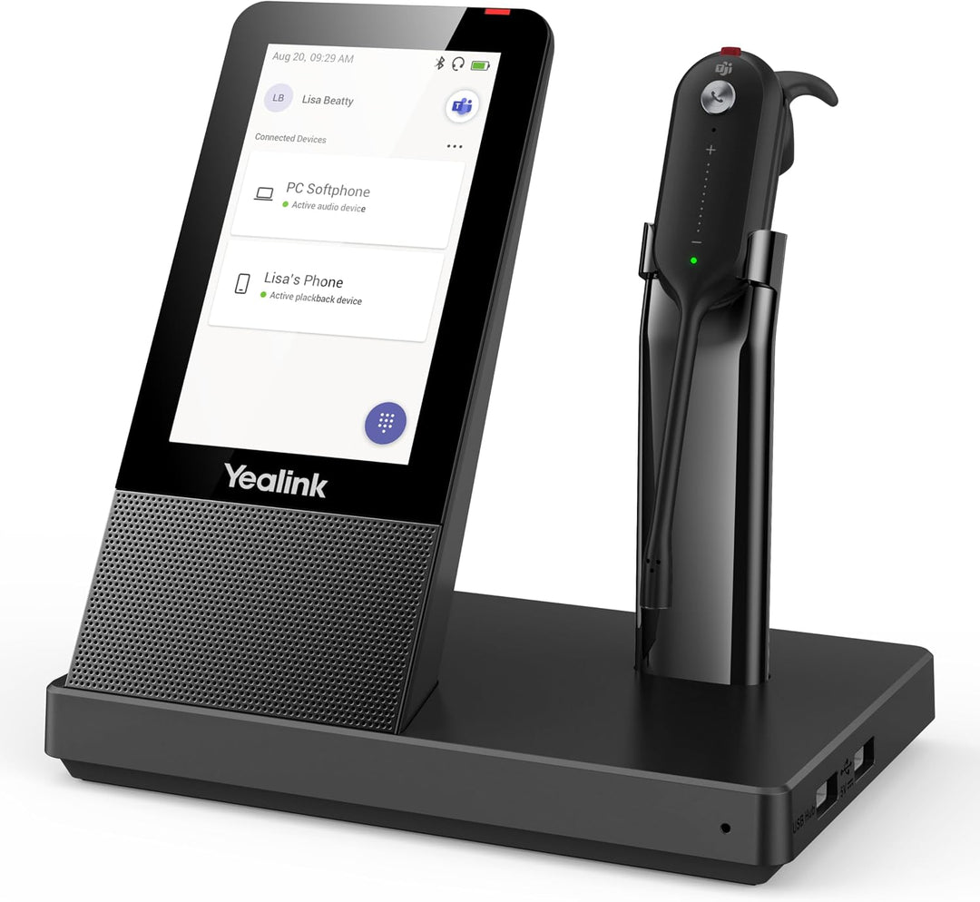 Yealink DECT Headset WH67 Teams, WH67 Teams
