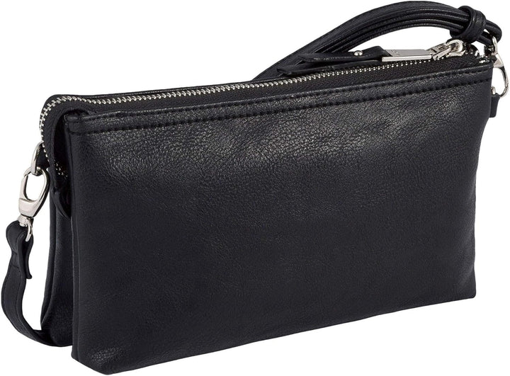 Gabor bags Emmy Damen Clutch Abendtasche Klein 22,5 x 4,5 x 13,5 Schwarz, 22,5 x 4,5 x 13,5 Schwarz