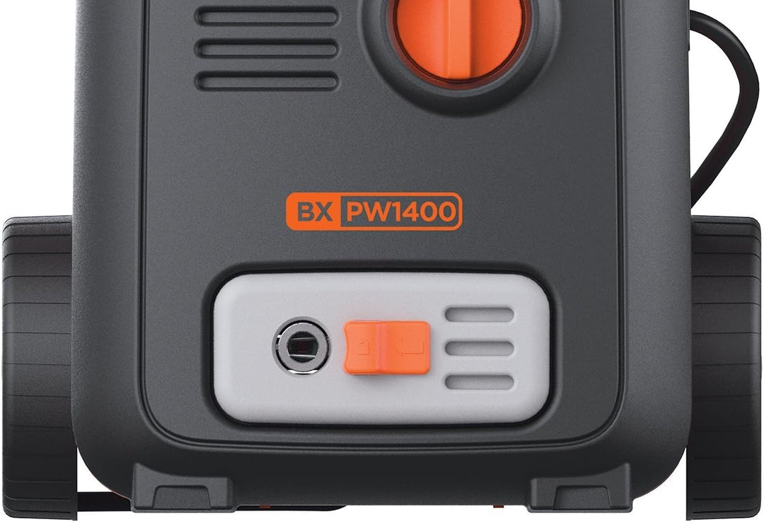 BLACK+DECKER Hochdruckreiniger BXPW1400E (1400 W, 110 bar, 390 l/h) Base 1400 W, Base 1400 W