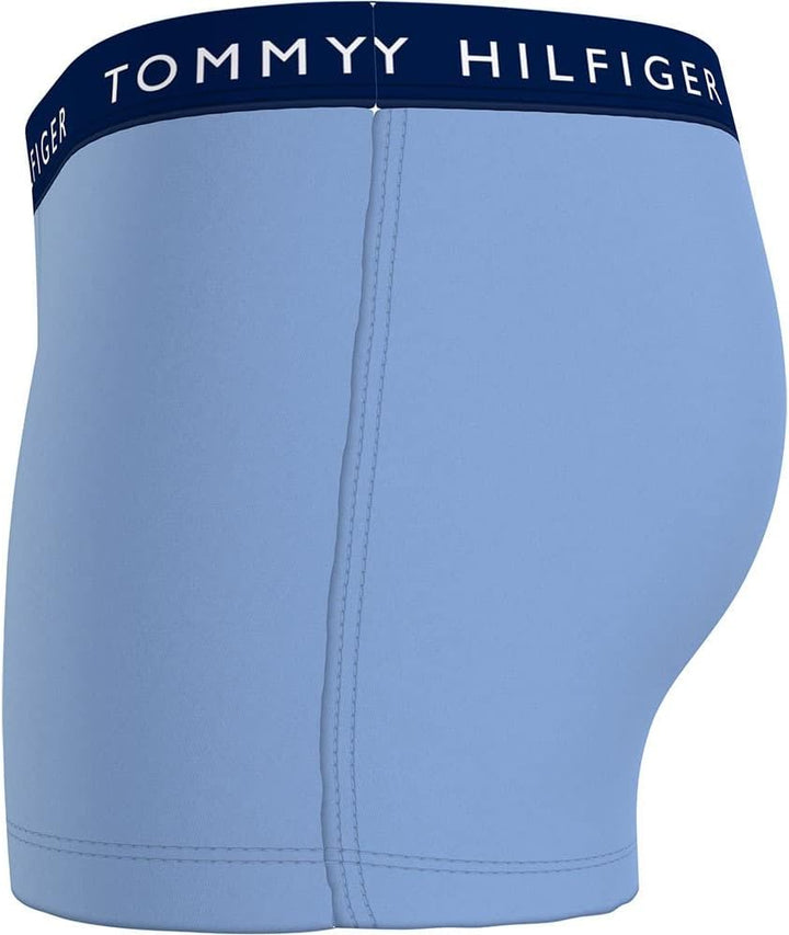 Tommy Hilfiger Underwear-Slips/Boxershorts Herren S Mehrfarbig (Vessel Blue/Breezy Blue/Desert Sky),