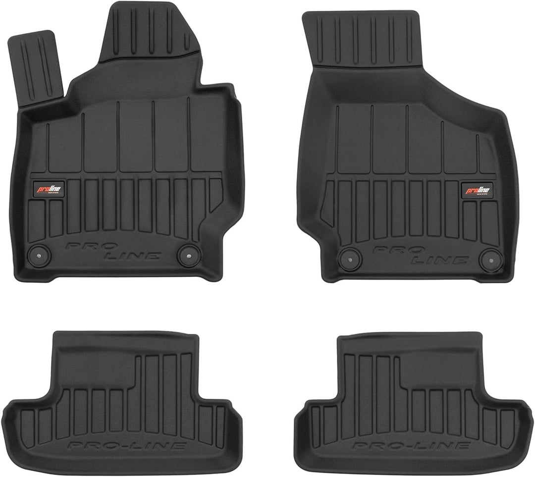 SMK Gummimatten Auto fussmatten Satz für Audi TT II 2006-2014 Erleben Sie einen neuen Standard des R