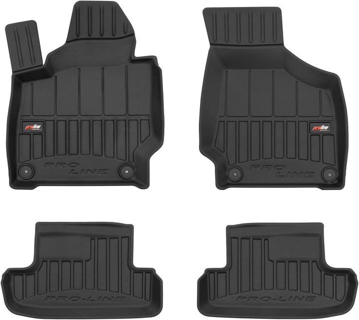 SMK Gummimatten Auto fussmatten Satz für Audi TT II 2006-2014 Erleben Sie einen neuen Standard des R