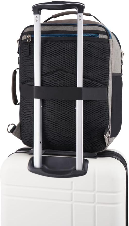 Cabin Max Manhattan Rucksack 40x30x20, 24l, Wizz Air-kompatibel, Untersitz-Reisetasche, Reisetasche