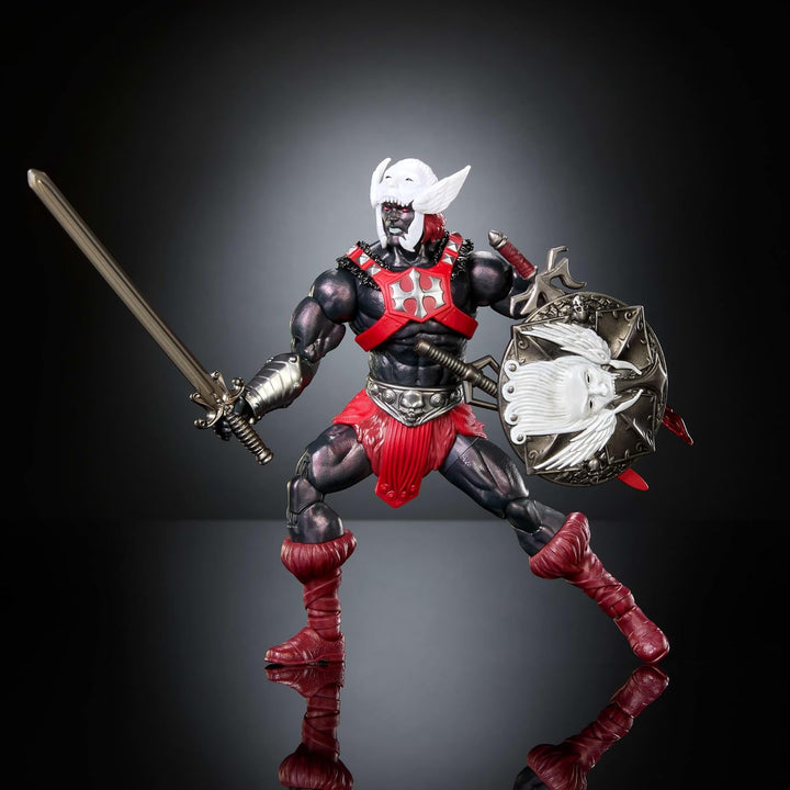 Masters of The Universe Masterverse Actionfigur, Deluxe-Sammelfigur mit 30 beweglichen Gelenken, aus